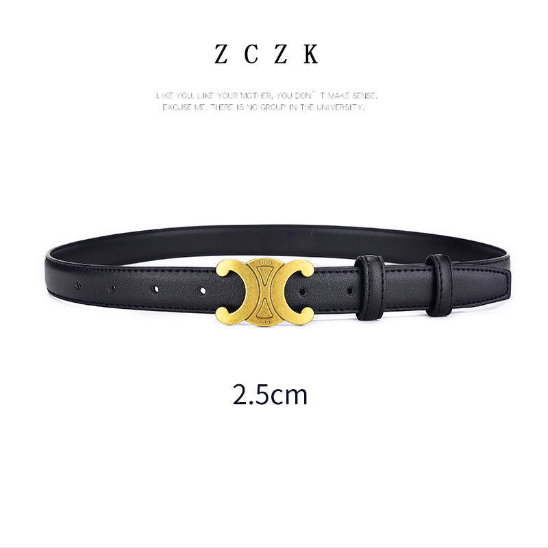 Women's Fashionable And Versatile Genuine Leather Belt