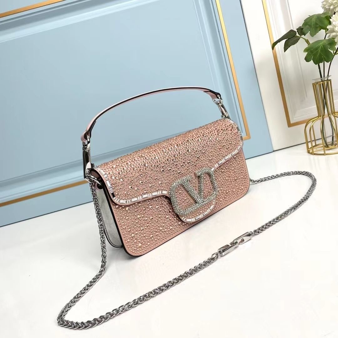 Ladies New High-looking Rhinestone Chain Bag