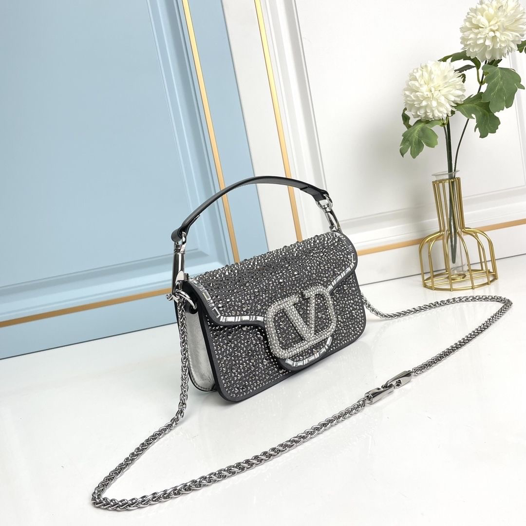 Ladies New High-looking Rhinestone Chain Bag