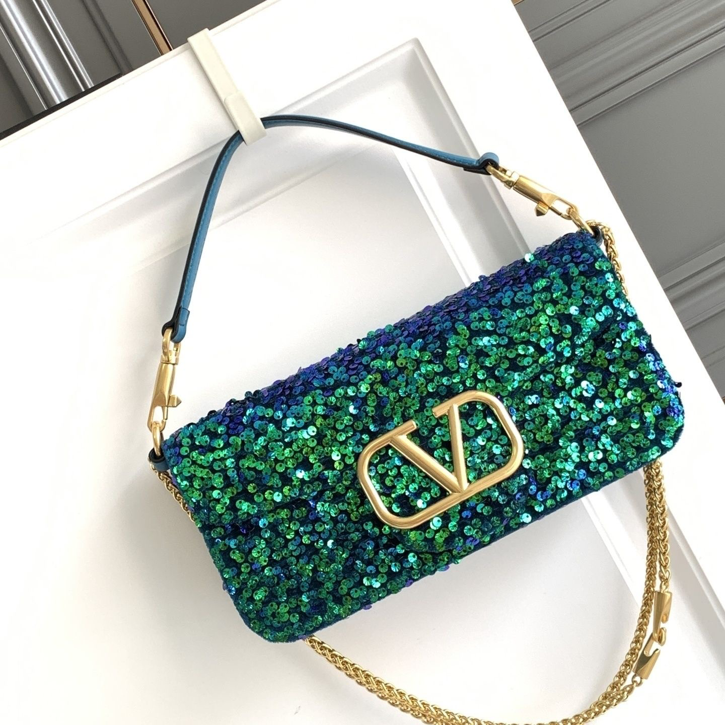 Women's Exquisite Luxury Sequined Handbag Crossbody Bag