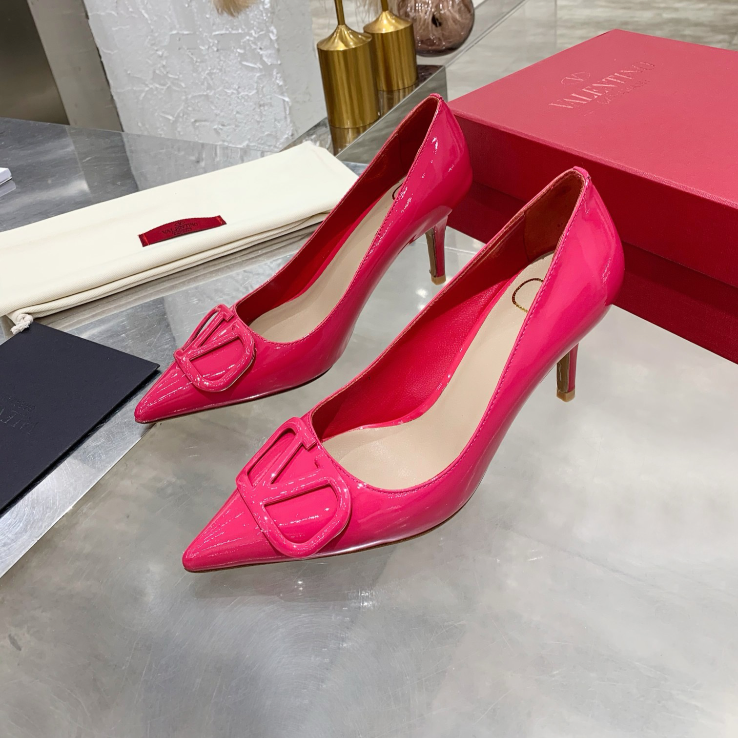 Women's Fashionable Pointed High Heels Shoes