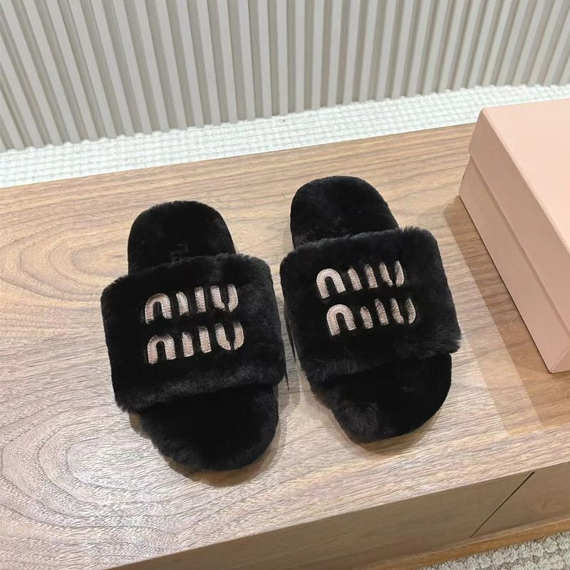 Women's Fashion Warm Furry Slippers