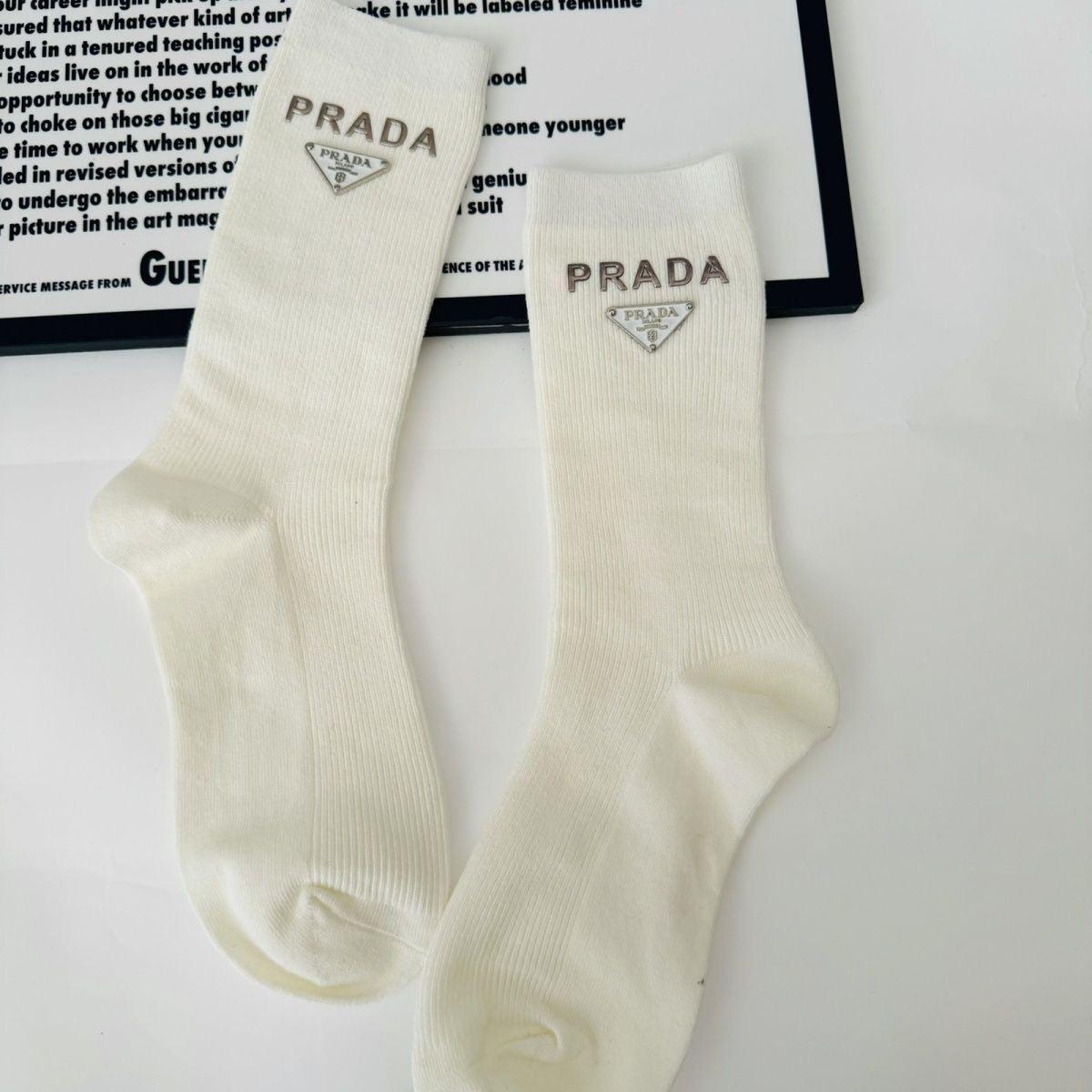 Ladies New Fashion  Thick Long Cotton Socks